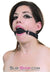 9803M      Medium Black Silicone Locking Breather Ball Gag - MEGA Deal Black Friday Blowout   , Sub-Shop.com Bondage and Fetish Superstore