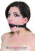 9803M      Medium Black Silicone Locking Breather Ball Gag Gags   , Sub-Shop.com Bondage and Fetish Superstore