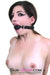 9803M      Medium Black Silicone Locking Breather Ball Gag - MEGA Deal Black Friday Blowout   , Sub-Shop.com Bondage and Fetish Superstore