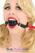 9803M      Medium Black Silicone Locking Breather Ball Gag - MEGA Deal Black Friday Blowout   , Sub-Shop.com Bondage and Fetish Superstore