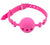 9806M      Medium Pink Silicone Locking Breather Ball Gag - LAST CHANCE - Final Closeout! Black Friday Blowout   , Sub-Shop.com Bondage and Fetish Superstore