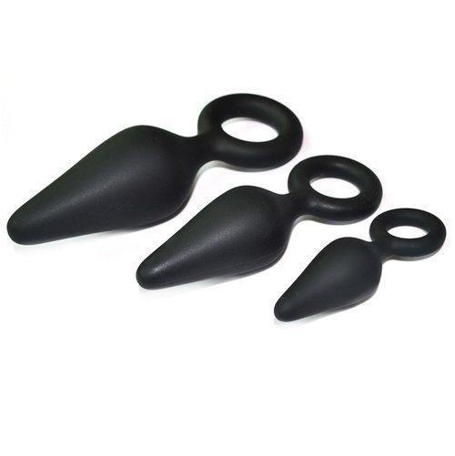 9807M      The Cone Medium Silicone Anal Plug - LAST CHANCE - Final Closeout! Black Friday Blowout   , Sub-Shop.com Bondage and Fetish Superstore