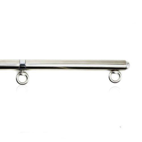 9811M      Con-TRAP-tion Chrome Steel Bondage Bar with 4 Attachment Points Spreader Bar   , Sub-Shop.com Bondage and Fetish Superstore