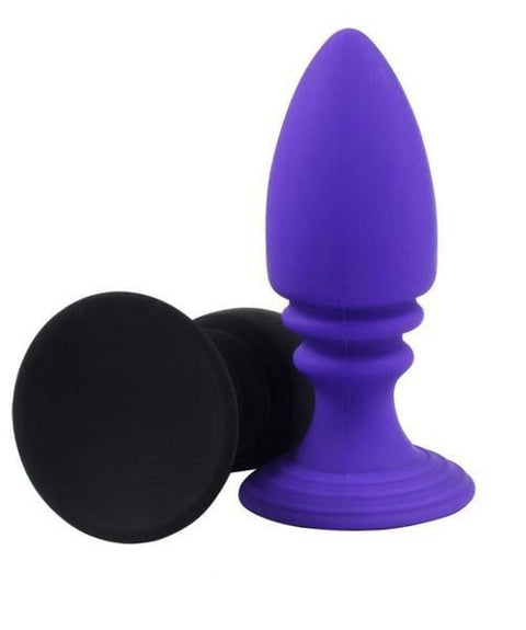 9819M      The Missile Purple Silicone Butt Plug - LAST CHANCE - Final Closeout! Black Friday Blowout   , Sub-Shop.com Bondage and Fetish Superstore