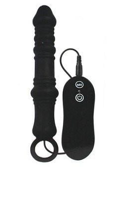 9820M      10 Function Vibrating Silicone Cannon Anal Plug Anal Toys   , Sub-Shop.com Bondage and Fetish Superstore