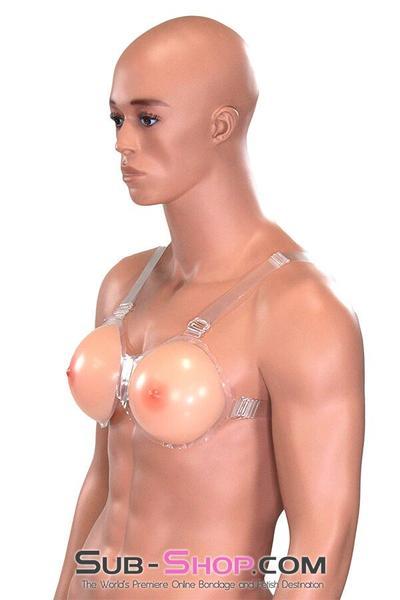 9892RS      Scarlett Silicone Real Feel Breast Enhancer Inserts with Nipples, D Cup Breast Forms   , Sub-Shop.com Bondage and Fetish Superstore