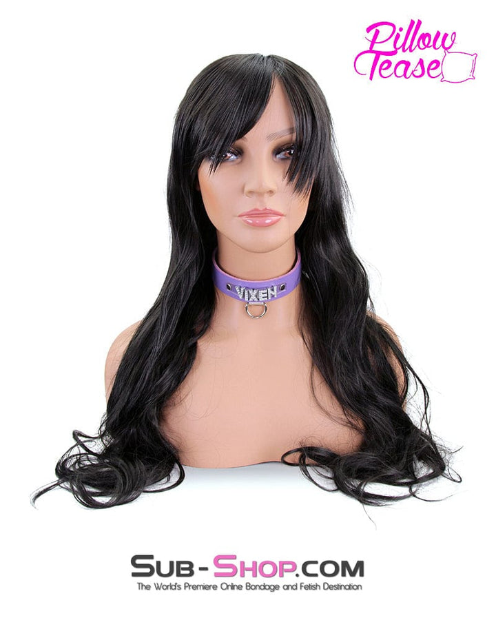 9953RS-SIS      Sissy Dominatrix Long Black Wig Sissy   , Sub-Shop.com Bondage and Fetish Superstore