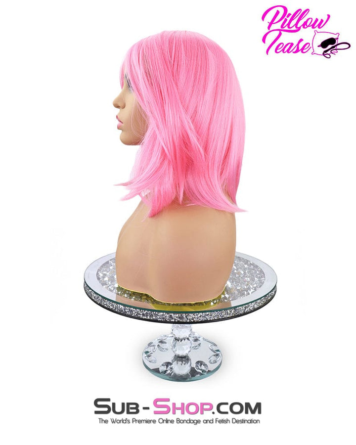 9957AE-SIS      Tickled Pink Sissy 13" Short Cosplay Role Play Wig Sissy   , Sub-Shop.com Bondage and Fetish Superstore