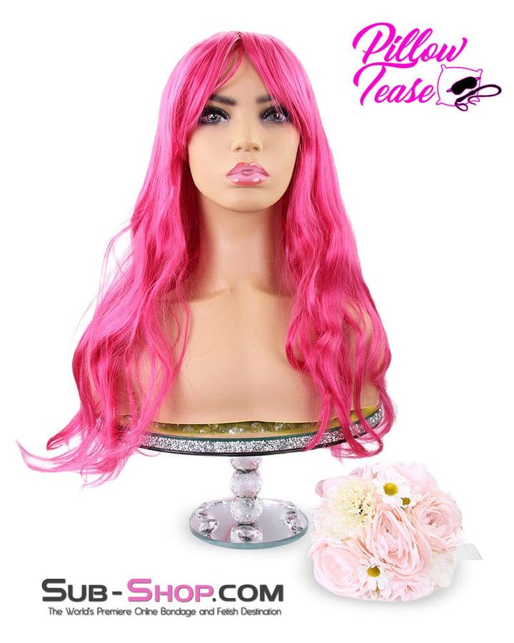 9967AE      Sex Bomb 24" Pink Wig Wig   , Sub-Shop.com Bondage and Fetish Superstore