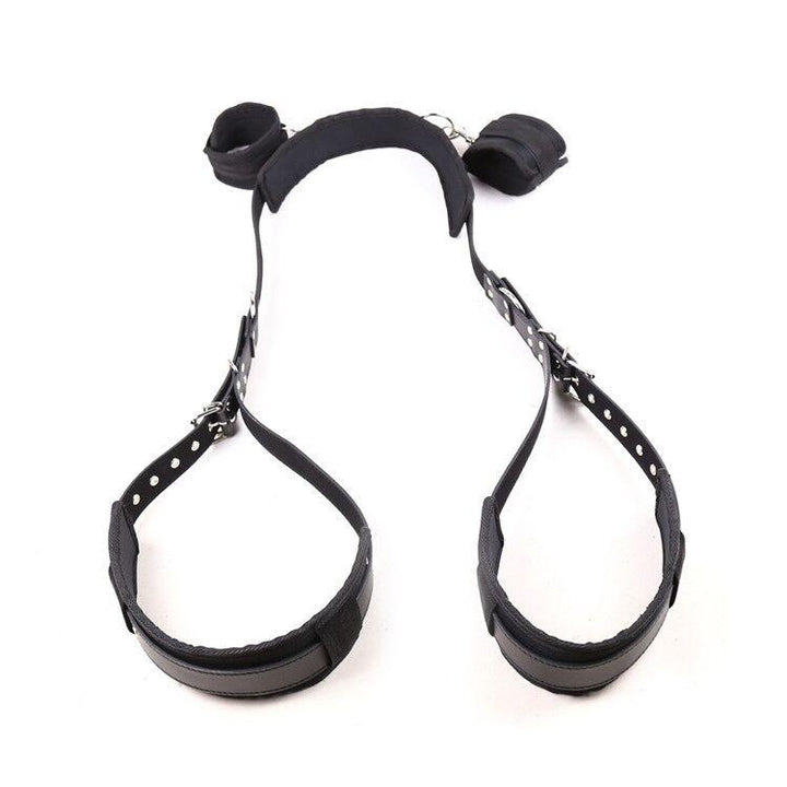 0998M      Bondage Sex Positioning System Thigh to Neck and Wrist Cuffs Set Cuffs   , Sub-Shop.com Bondage and Fetish Superstore