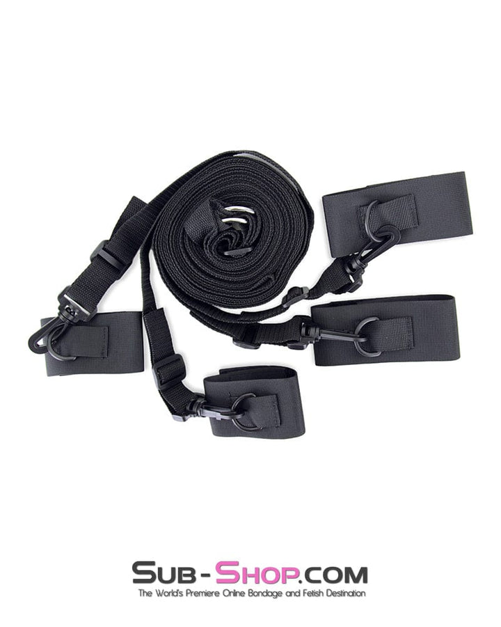 9993M Tie Me Up, Tie Me Down BedBound SecureFit BDSM Restraint System Restraints , Sub-Shop.com Bondage and Fetish Superstore