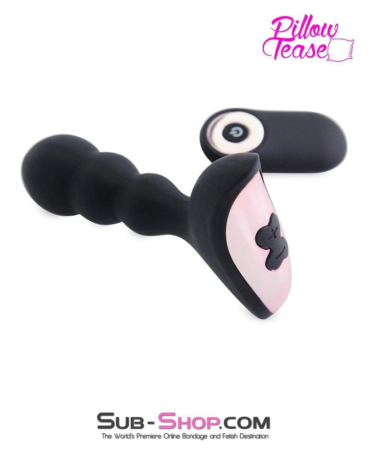 Anal Toys 1594M      Rechargeable Remote Control 10 Function Waterproof Vibrating Wireless Silicone Anal Plug