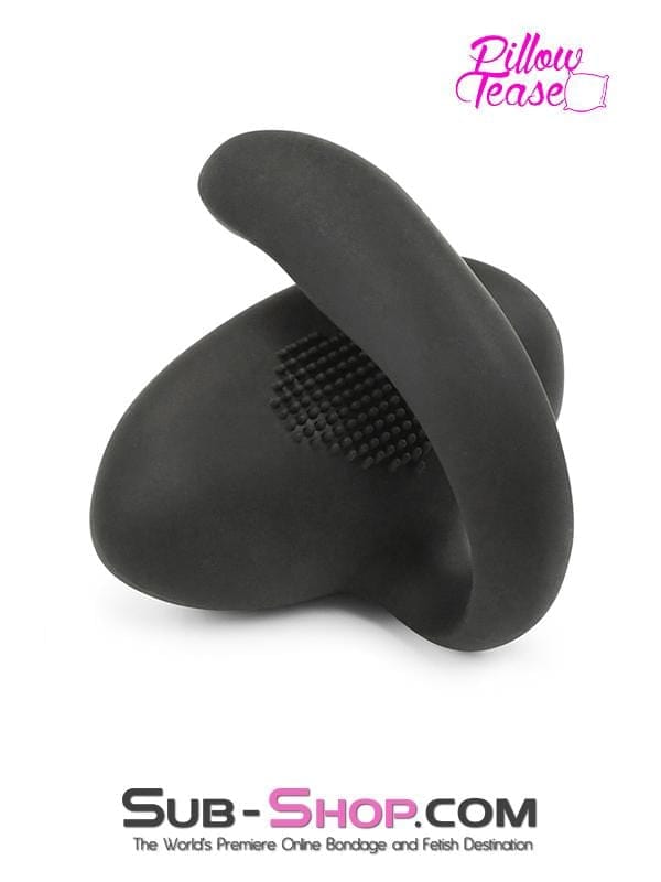 Anal Toys 1655M      Perineum Stimulator Silicone Egg Vibrator with Mini Anal Probe