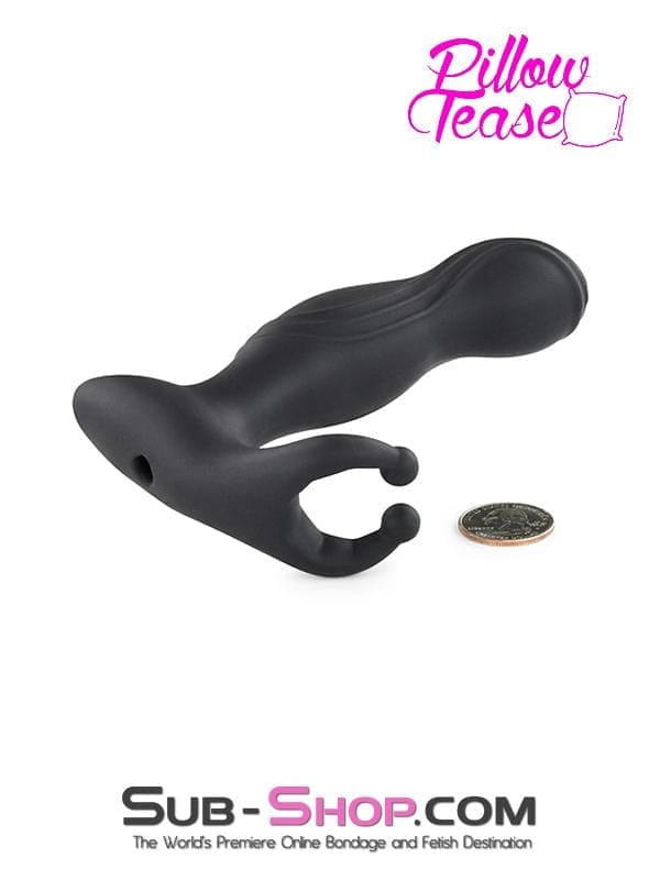 Anal Toys 1778M      Vibrating Silicone Prostate Plug with Balls Massager