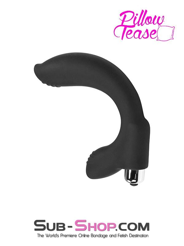 Anal Toys 2343M      Vibrating Silicone Prostate Massager with Perineum Stimulator