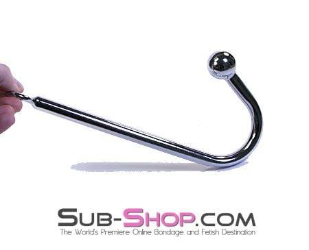 Anal Toys 9313HS      Chrome Steel Ball Bondage Slave Vaginal or Anal Hook