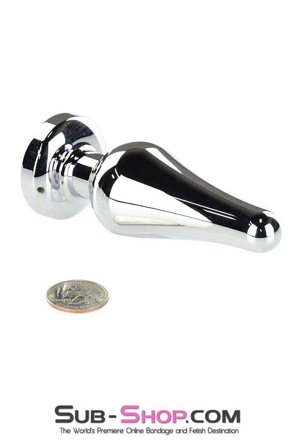 Anal Toys 9796M      Sub-Shock Electro-Stim Classic Tapered Steel Butt Plug