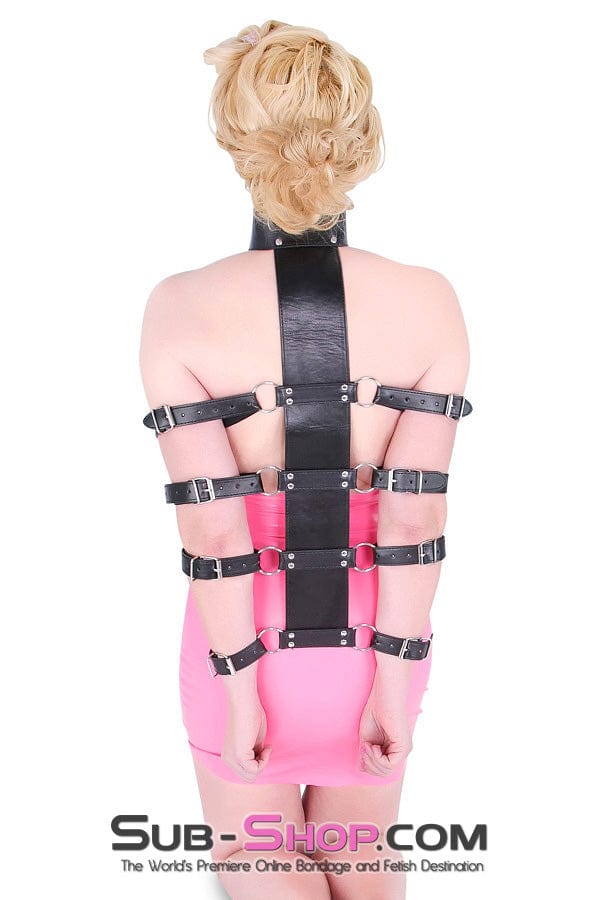 Armbinder 0514HS      Behind the Back Armbinder Trainer with Collar Set