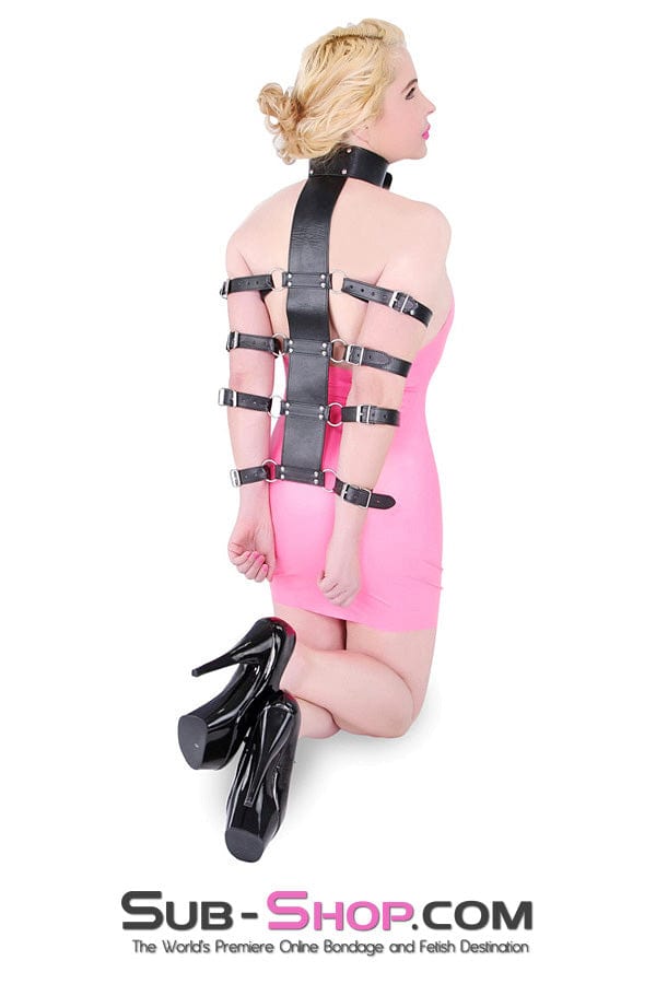 Armbinder 0514HS      Behind the Back Armbinder Trainer with Collar Set