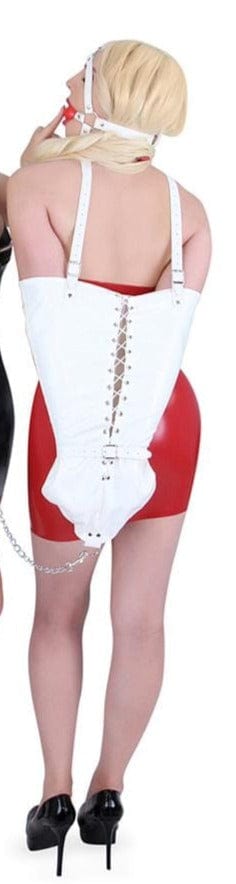 Armbinder 0582HS      Bound Angel White Armbinder