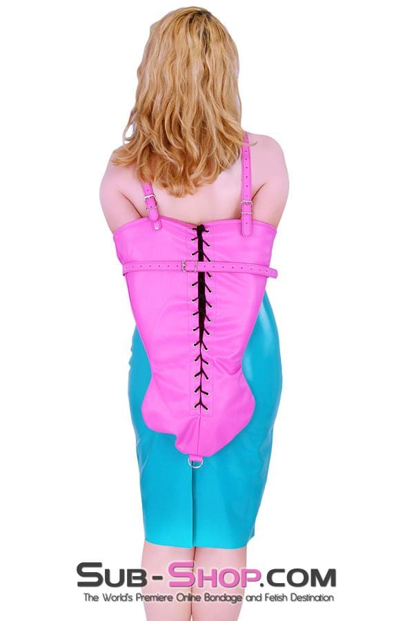 Armbinder 4754RS      Hot Bonds Hot Pink Lacing Armbinder Sheath