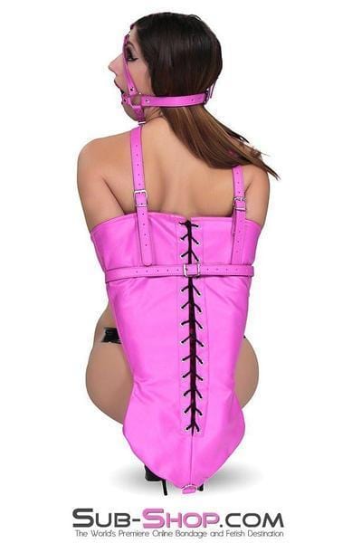 Armbinder 4754RS      Hot Bonds Hot Pink Lacing Armbinder Sheath