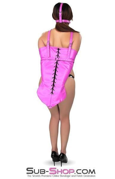 Armbinder 4754RS      Hot Bonds Hot Pink Lacing Armbinder Sheath