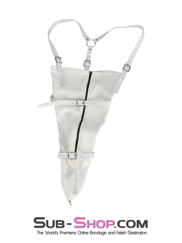 Armbinder 7001M      White Zippered Armbinder with Locking Straps
