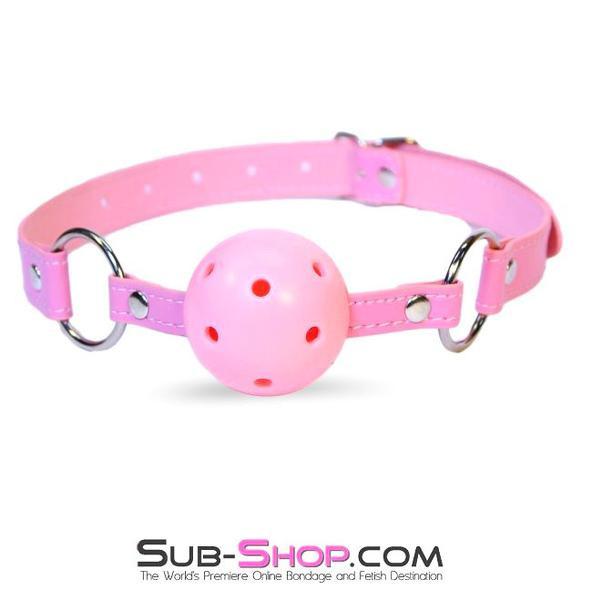 Ballgag 9002DL      Pink Breather Ball Gag