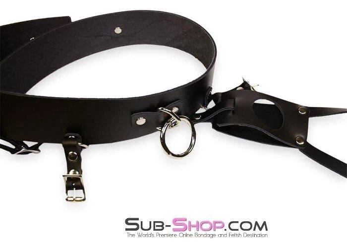 Belts and Thigh Cuffs 2779A      Butt Plugger / Pussy Spreader Belt