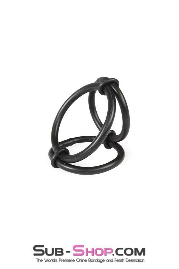 Black Friday Blowout 0605M      Triple Helix Cock Cage Enhancer - LAST CHANCE - Final Closeout!