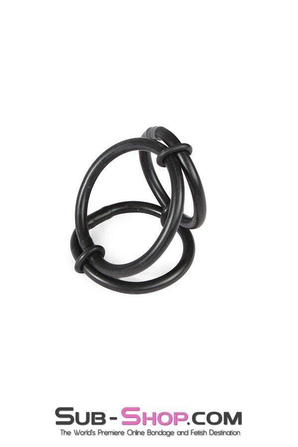 Black Friday Blowout 0605M      Triple Helix Cock Cage Enhancer - LAST CHANCE - Final Closeout!