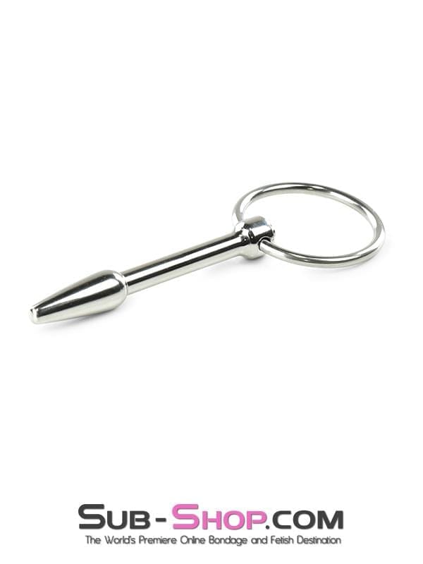 Black Friday Blowout 2323M      Flared Tip Electro-Stim Penis Plug - LAST CHANCE - Final Closeout!