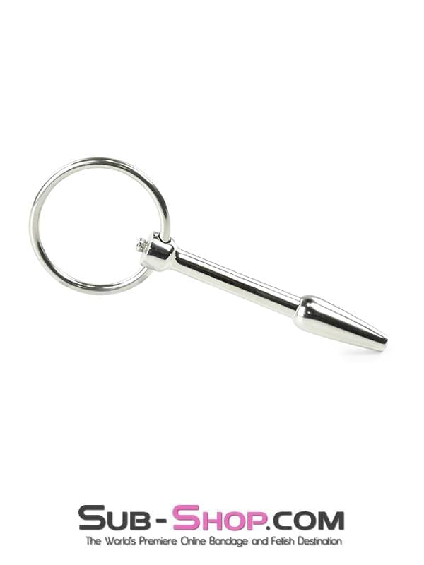 Black Friday Blowout 2323M      Flared Tip Electro-Stim Penis Plug - LAST CHANCE - Final Closeout!