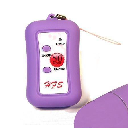 Black Friday Blowout 7129AE      Purple Remote Control 50 Mode Pleasure Egg - LAST CHANCE - Final Closeout!