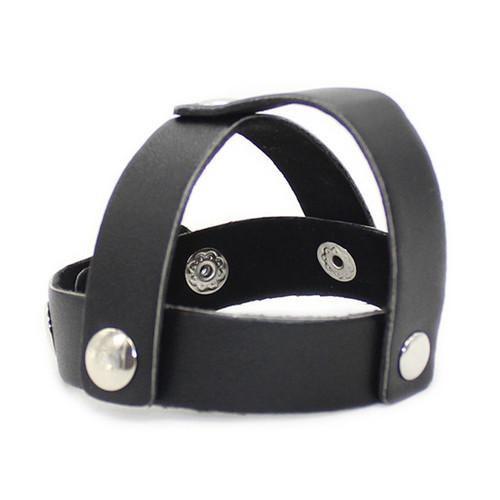 Black Friday Blowout 7209DL      Cock Ring Strap with T-Style Ball Divider - LAST CHANCE - Final Closeout!