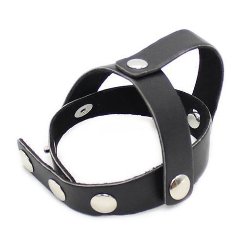 Black Friday Blowout 7209DL      Cock Ring Strap with T-Style Ball Divider - LAST CHANCE - Final Closeout!