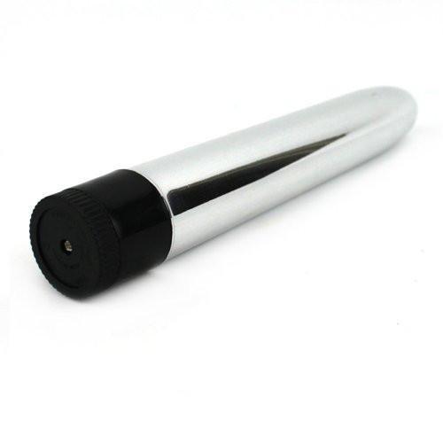 Black Friday Blowout 7260M      Classic Silvertone Waterproof Vibrator - LAST CHANCE - Final Closeout!