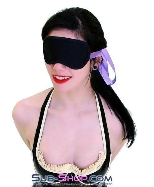 Black Friday Blowout 8863HS      Bliss Ribbon Tie Blindfold - LAST CHANCE - Final Closeout!