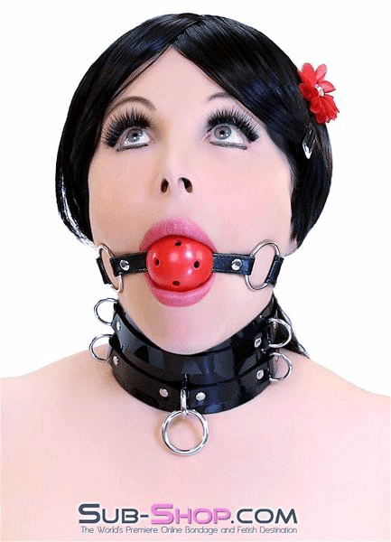 Black Friday Blowout 9000DL      Breather Ball Gag, Red Ball - MEGA Deal
