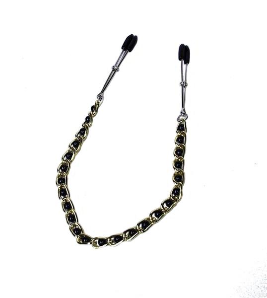 Black Friday Blowout Gold Beads 0510HS      Gold Standard Beaded Jewel Tweezer Clamps - LAST CHANCE - Final Closeout!