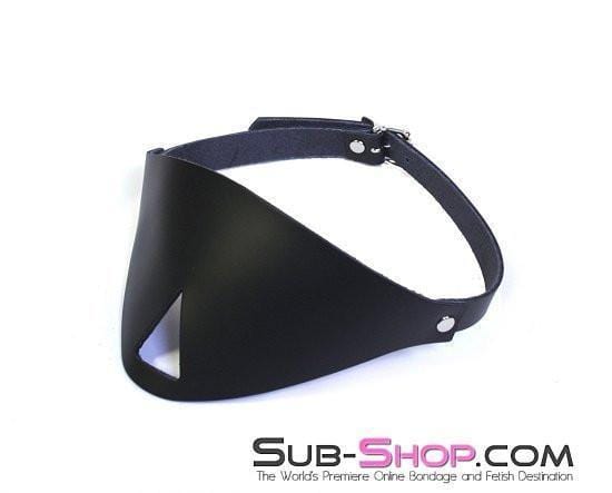 Blindfold 3407A      Cover Up Leather Blindfold