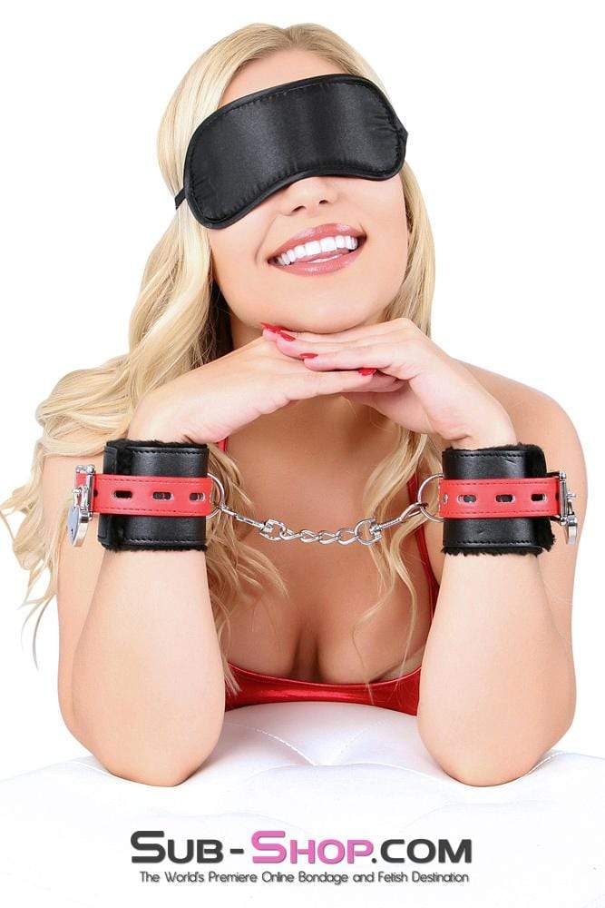 Blindfold 7105DL      Bondage Basics Black Satin Blindfold