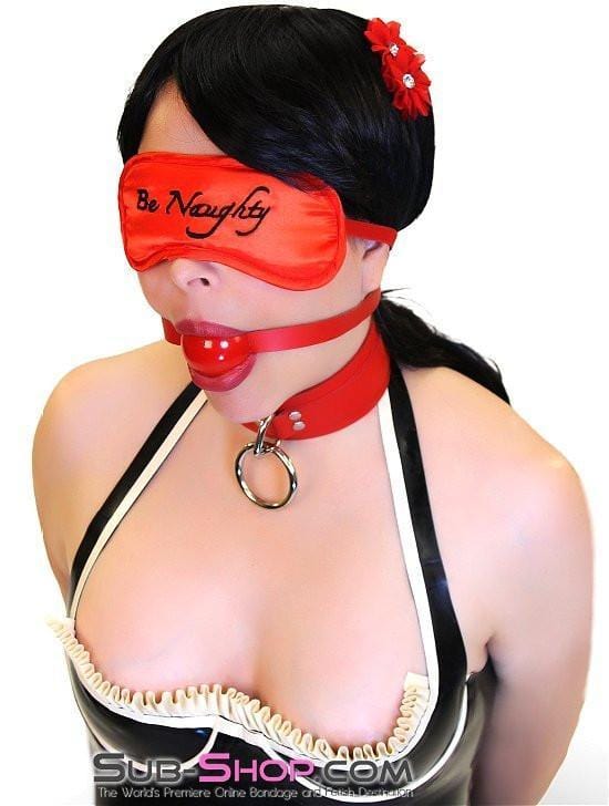 Blindfold 8922DL      Be Naughty Satin Love Mask