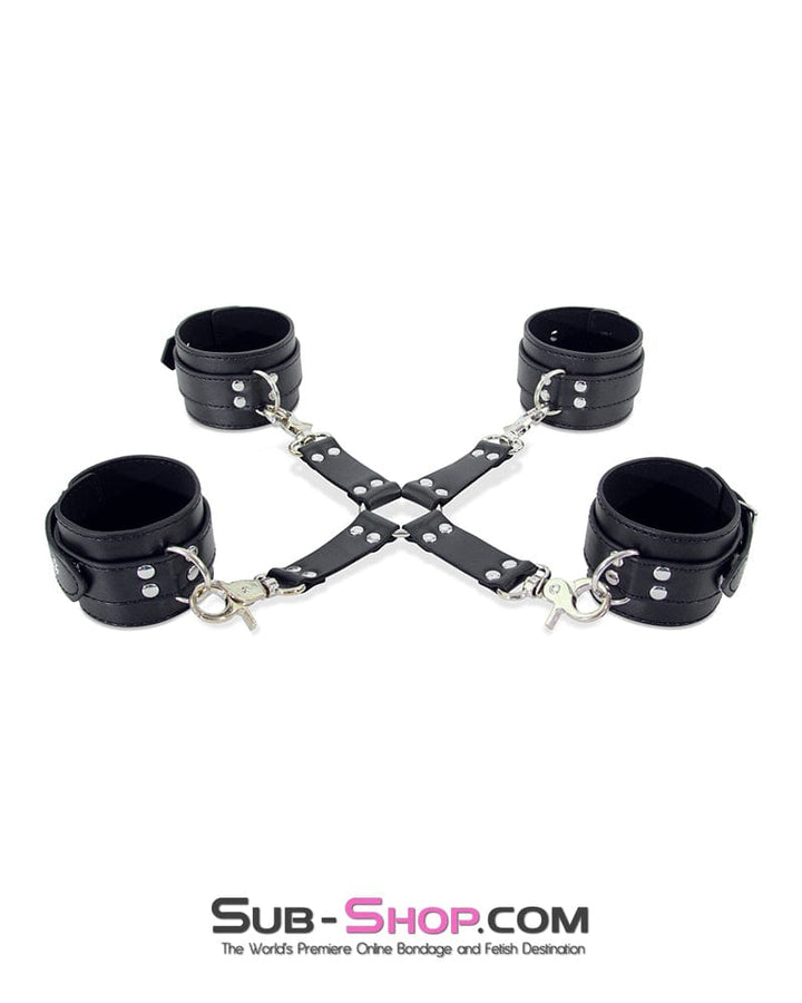 Bondage Set 9092M      Hogtie and Bondage Sex Position 5 Pc. Restraint System
