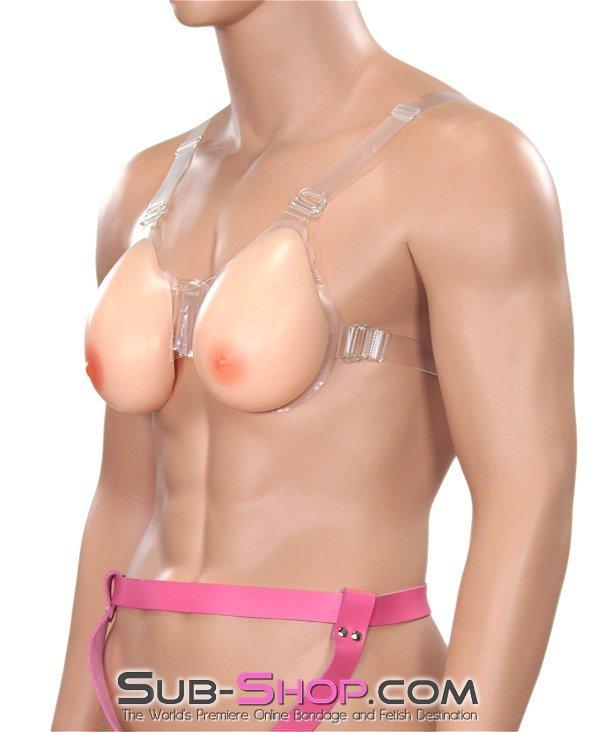 Breast Forms 6892AX      Just Like My Own Sissy Transformation D-Cup Real Feel Breasts with Nipples