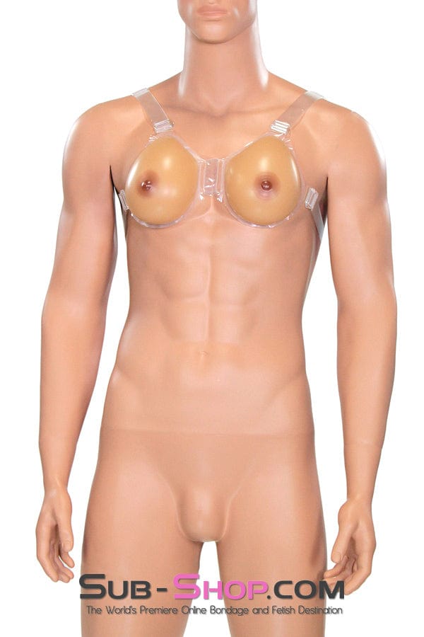 Breast Forms 9844RS      Selena Real Feel Silicone Breast Forms with Nipples - C Cup
