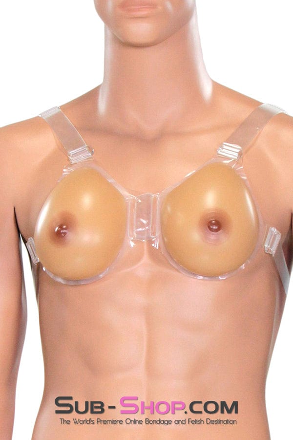 Breast Forms 9844RS      Selena Real Feel Silicone Breast Forms with Nipples - C Cup
