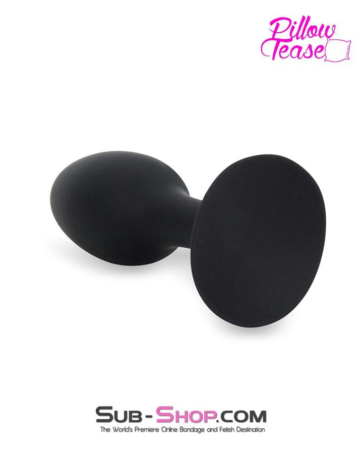 Butt Plug 0419E      Large Vibro Ball Silicone Butt Plug