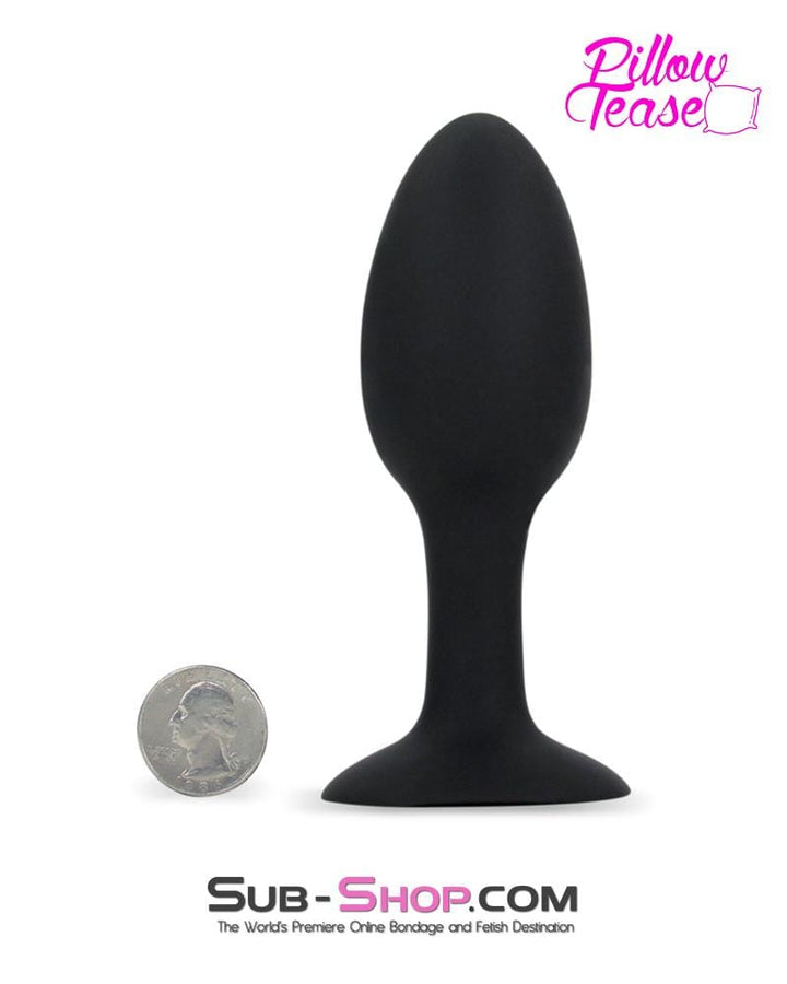 Butt Plug 0419E      Large Vibro Ball Silicone Butt Plug
